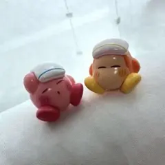 【美品】星のカービィ カービィ ワドルディ ミニフィギュア 2体セット