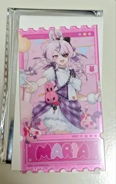 NIJISANJI カフェ限定 アクリルカード maria マリア・マリオネット