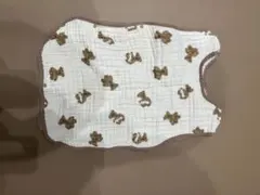 ベビースリーパー クマ柄 コットン100%