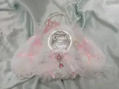 s様ぬい服ふわふわうさ耳 着ぐるみ お座り にじぱぺちびぐるみいつぬい