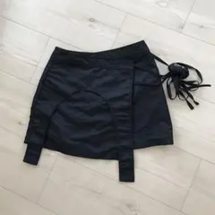 THEREDTHREAD S suede wrap skirt - メルカリ