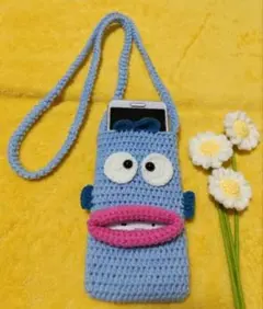 スマホケース　編み物　ハンドメイド　プレゼント