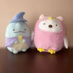 【美品】すみっこぐらし 着ぐるみ しろくま ハロウィン とかげ 2個セット