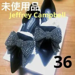 Jeffrey Campbell（ジェフリーキャンベル）のブラックパンプス新品,のサムネイル