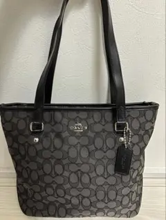 COACH シグネチャー トートバッグ ブラック
