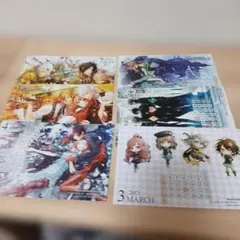 AMNESIA アムネシア クリアポスターコレクション コンプ品 オトメイト