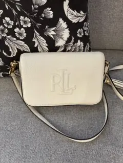 Lauren Ralph Lauren ホワイト ショルダーバッグ