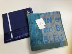 HIROMICHI NAKANO & LANVIN　ハンカチ　２枚セット