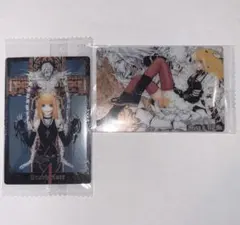 デスノートウエハース 弥海砂 ビジュアルカード ノーマルカード 2枚セット