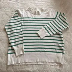 ESPRIT D'OR ストライプ長袖カットソー