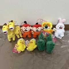 たべっ子どうぶつ　ややちびでかマスコット10個セット