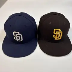 59FIFTY SDロゴ ベースボールキャップ 2個セット