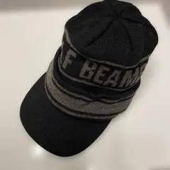 BEAMS GOLF ニット帽 黒