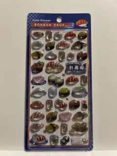 正規品　ボンボンドロップシール　和柄　寿司