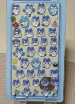 立体 硬い 3D シール 2枚セット