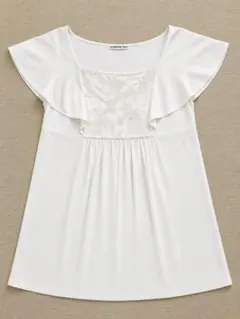 VIVIENNE TAM 半袖 カットソー ホワイト レースのサムネイル