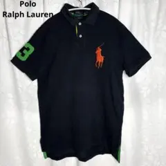 【美品】現行 Polo RalphLauren ポロシャツ ビックポニー 刺繍