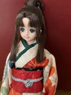 ♥箱無し・新品♥　リカちゃんキャッスルマリーン　着物マリーン黒蝶 ♥箱無し・新品♥ リカちゃんキャッスルマリーン 着物マリーン黒蝶