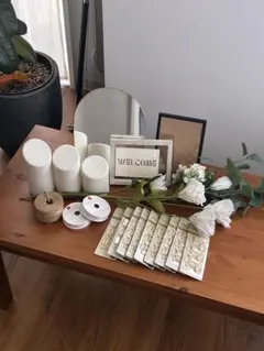 ウェルカムボードセット シンプルモダン