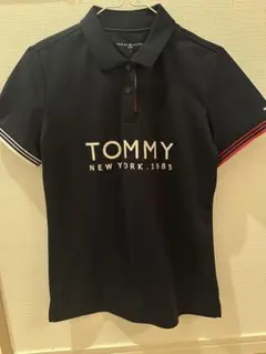 TOMMY HILFIGER GOLF 半袖ポロシャツ ネイビー Lのサムネイル