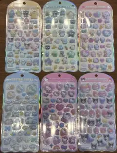 正規品 コットンパフィシール　サンリオ まとめ売り