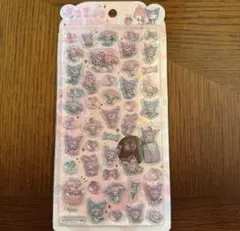 【正規品】　うるちゅるポップシール マイメロ＆クロミ ピンク　サンリオ