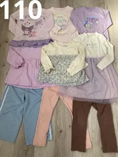 春物洋服まとめ売り　110 女の子