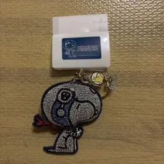 スヌーピー ラインストーンキーホルダー