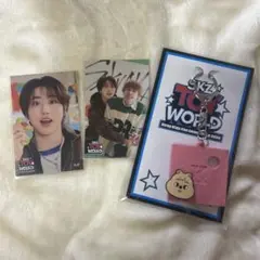 Stray Kids ペンミ ハン キーホルダー Ｅ賞 Ｄ賞 トレカ ステッカー