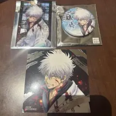 坂田銀時 銀魂 クリアシートコレクション クリアシート 吉原大炎上 缶バッジ