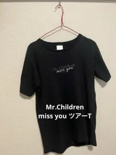 Mr.Children miss you ツアーTシャツ ブラック Sサイズのサムネイル