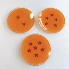 ドラゴンボール　ガラスプレート　3点セット 一番くじ　I賞　-サイヤ人超決戦-