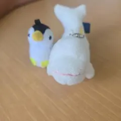 TAKEOFF ぬいぐるみ ベルーガ ペンギン キーホルダー セットのサムネイル