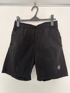 STONE ISLAND ブラック ショートパンツのサムネイル
