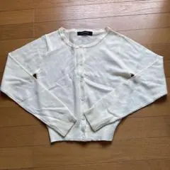 SPIRALGIRL 長袖カーディガン ホワイト