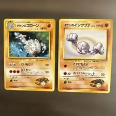 旧裏　タケシのゴローン・タケシのイシツブテ　２枚セット