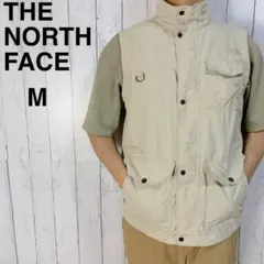 ノースフェイス 多機能5ポケット◎刺繍ロゴ キャンプ 釣り アウトドアベスト