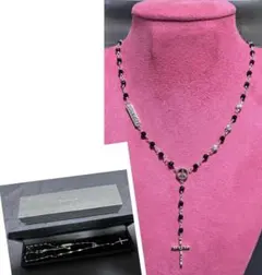 ミスチル 桜井 着 フランシストモークス ブルー ロザリオネックレス