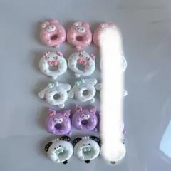 ハンドメイド デコレーションパーツ 10個セット