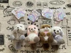 うきうきらっこ　ストラップ4種類セット