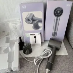 大風量速乾マイナスイオンヘアドライヤー グレー