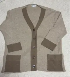 【カシミヤ混】Burberrys ヴィンテージ カーディガン 三陽商会 ベージュ