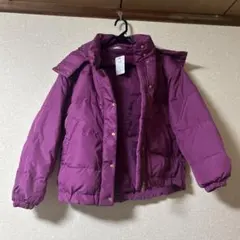 ピンクパープル Mサイズ ダウンジャケット