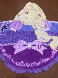 ラプンツェル フード付きタオル