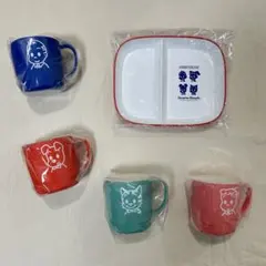 GROOVY COLLRS ノベルティ オリジナルマグカップとプレート5点セットのサムネイル