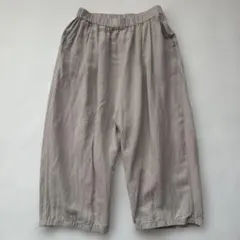 evam eva バンプーレーヨンパンツ