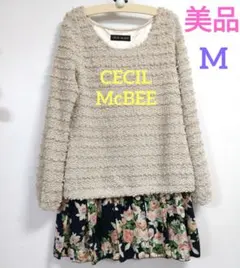 【美品】CECIL McBEE♡Mサイズ♡一体型オシャレなチュニック