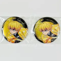 鬼滅の刃 グリッター缶バッジ 善逸