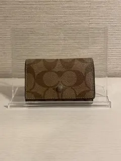 【COACH✨】シグネチャー キーケース 5連