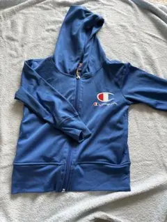 Champion 青 パーカー　110cm チャンピオン